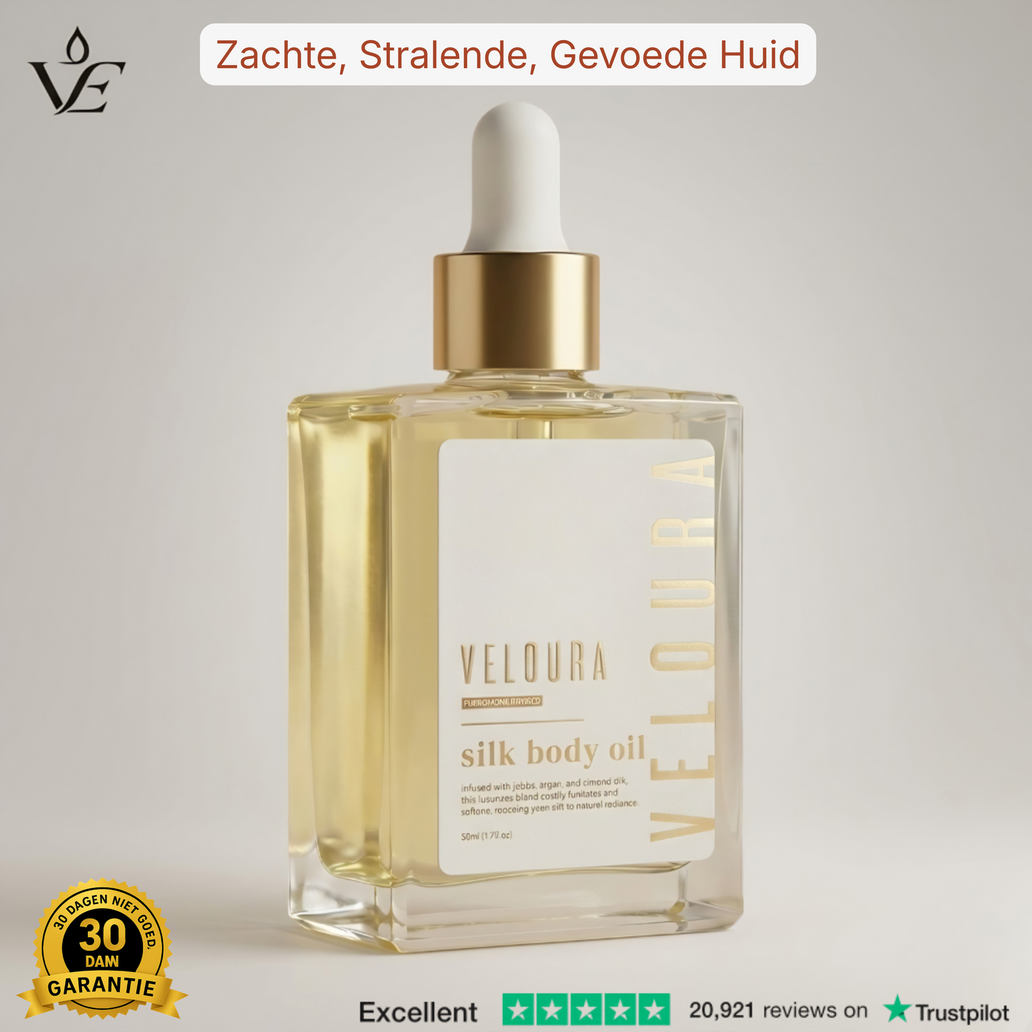 Veloura Firm & Glow Body Oil 50ml