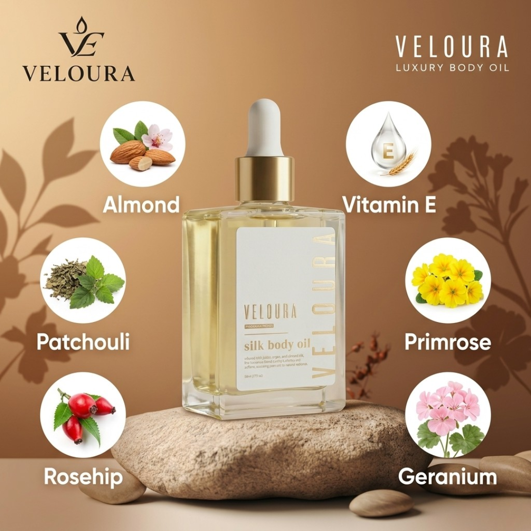 Veloura Firm & Glow Body Oil 50ml